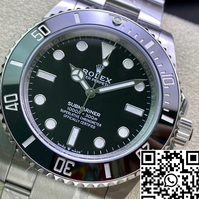 Clean Rolex Cozy Stainless 1223 Factory M124060-0001 41MM Steel Submariner 0813